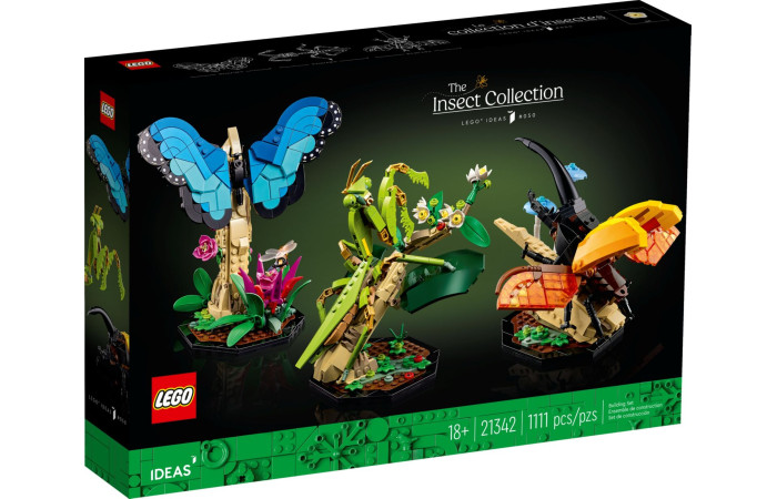 Конструктор LEGO Ideas Колекція комах (21342).