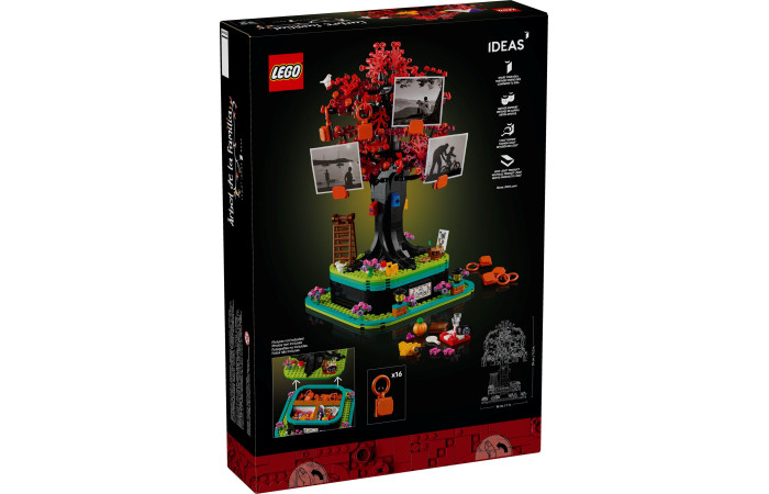 Конструктор LEGO Ideas Родинне дерево (21346).