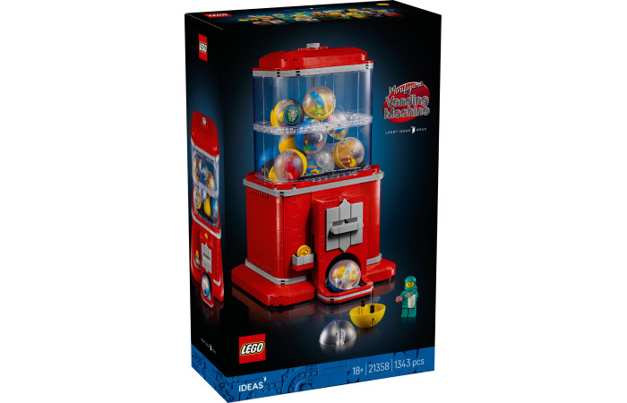 Конструктор LEGO Ideas Торговий автомат з мініфігурками (21358).
