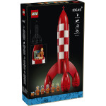 Конструктор LEGO Ideas Місячна ракета Тінтіна (21367).