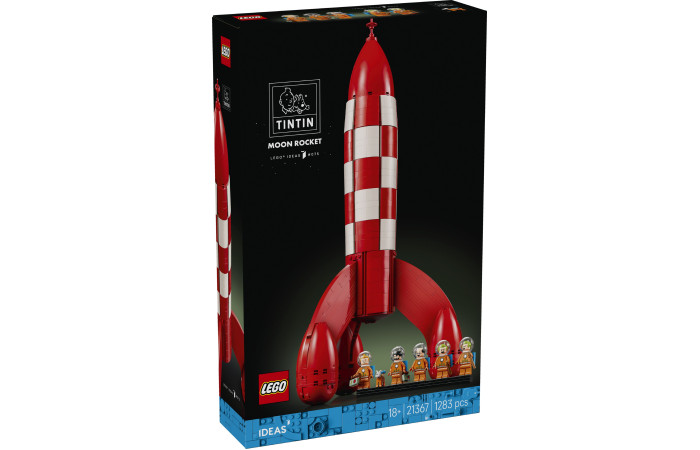 Конструктор LEGO Ideas Місячна ракета Тінтіна (21367).