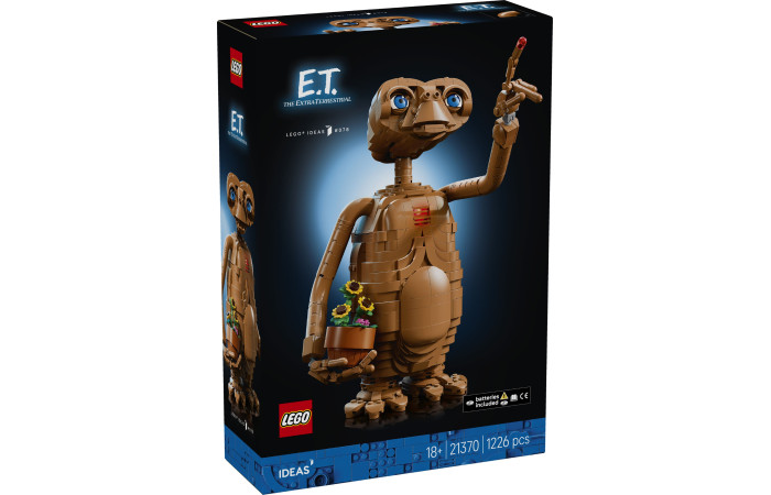 Конструктор LEGO Ideas E.T. the Extra-Terrestrial (21370). Конструктор LEGO Ideas E.T. the Extra-Terrestrial (21370).