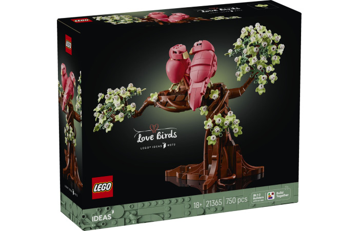 Конструктор LEGO Ideas Закохані пташки (21365).