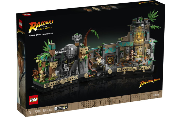 Конструктор LEGO Indiana Jones Храм золотого ідола (77015).