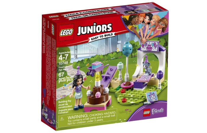 Конструктор LEGO Juniors Вечеринка Эммы для питомцев (10748). Конструктор LEGO Juniors Вечеринка Эммы для питомцев (10748).