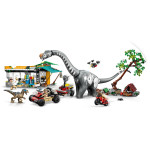 Конструктор LEGO Jurassic World Слідами раптора і титанозавра (76973).