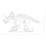 Конструктор LEGO Jurassic World Окаменелости динозавра: трицератопс (77985).