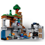 Конструктор LEGO Minecraft Пригоди у шахтах (21147).