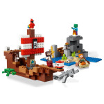 Конструктор LEGO Minecraft Піратський корабель (21152).
