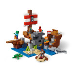 Конструктор LEGO Minecraft Піратський корабель (21152).