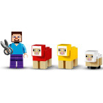 Конструктор LEGO Minecraft Ферма вовни (21153).