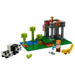 Конструктор LEGO Minecraft Ферма панд (21158).