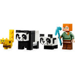 Конструктор LEGO Minecraft Ферма панд (21158).