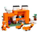 Конструктор LEGO Minecraft Лиса хатина (21178).