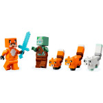 Конструктор LEGO Minecraft Лиса хатина (21178).