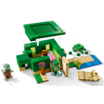 Конструктор LEGO Minecraft Черепаховий пляжний будиночок (21254).