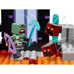 Конструктор LEGO Minecraft Засідка на порталі Порожнечі (21255).
