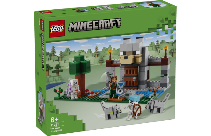 Конструктор LEGO Minecraft Вовча фортеця (21261). Конструктор LEGO Minecraft Вовча фортеця (21261).