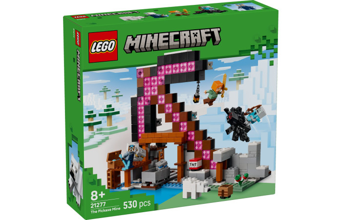 Конструктор LEGO Minecraft Шахта Кірка (21277).