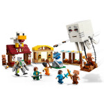 Конструктор LEGO Minecraft Напад на село з повітряною кулею Гаст (21273). Конструктор LEGO Minecraft Напад на село з повітряною кулею Гаст (21273).