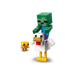 Конструктор LEGO Minecraft Курячий вершник (21582). Конструктор LEGO Minecraft Курячий вершник (21582).
