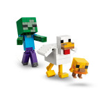 Конструктор LEGO Minecraft Курячий вершник (21582). Конструктор LEGO Minecraft Курячий вершник (21582).