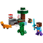 Конструктор LEGO Minecraft Пригоди Стіва в тайзі (21583).