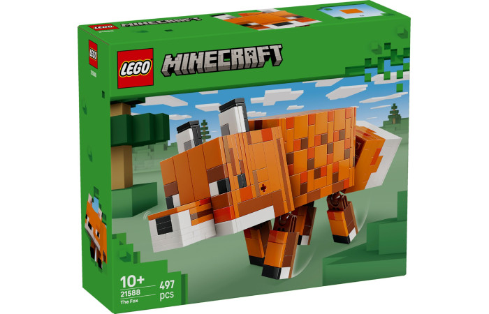 Конструктор LEGO Minecraft Лисиця (21588). Конструктор LEGO Minecraft Лисиця (21588).
