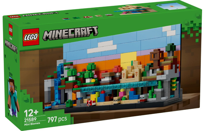 Конструктор LEGO Minecraft Міні-біоми (21589)