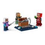Конструктор LEGO Minecraft Битва зі спотвореним хранителем (21591).