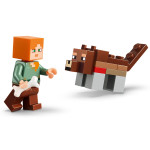 Конструктор LEGO Minecraft Пригода у першу ніч (21593).