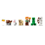 Конструктор LEGO Minecraft Пригода у першу ніч (21593).