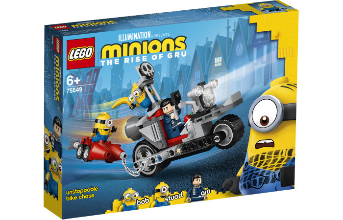 Конструктор LEGO Minions Неймовірна гонитва на мотоциклі (75549). Конструктор LEGO Minions Неймовірна гонитва на мотоциклі (75549).