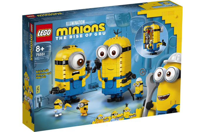 Конструктор LEGO Minions Міньйони та їх будинок (75551). Конструктор LEGO Minions Міньйони та їх будинок (75551).