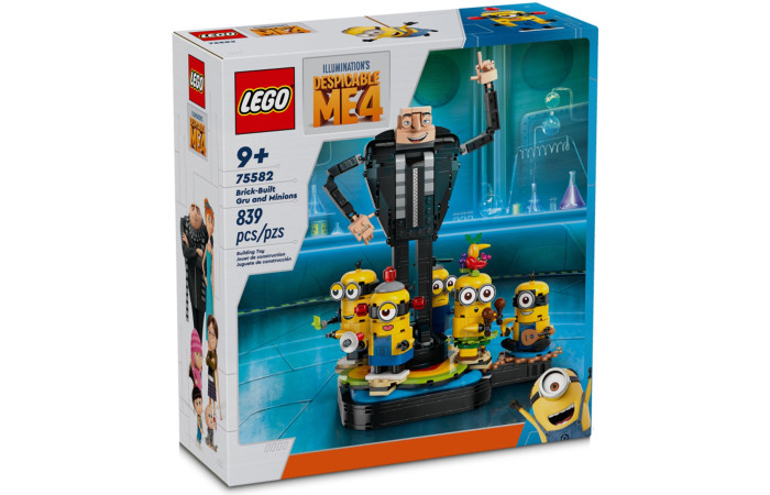 Конструктор LEGO Minions Грю та міньйони (75582).
