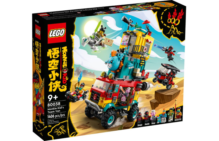 Конструктор LEGO Monkie Kid Командний фургон (80038).