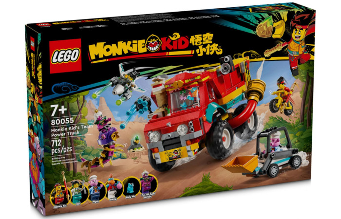 Конструктор LEGO Monkie Kid Командна силова вантажівка (80055). Конструктор LEGO Monkie Kid Командна силова вантажівка (80055).