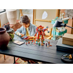 Конструктор LEGO Monkie Kid Механічне вогняне кільце Ніжі (80057).