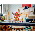 Конструктор LEGO Monkie Kid Механічне вогняне кільце Ніжі (80057).