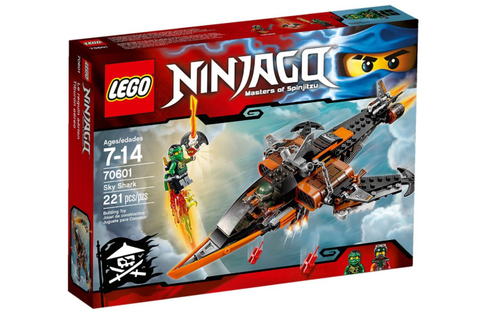 Конструктор LEGO NINJAGO Небесна акула (70601).