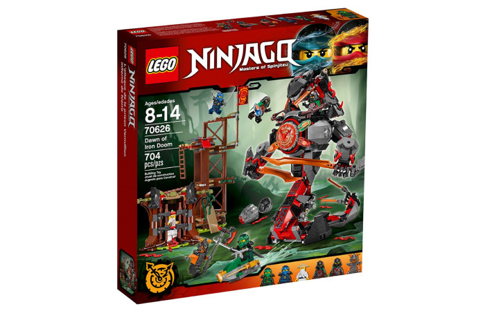 Конструктор LEGO NINJAGO Железные удары судьбы (70626).