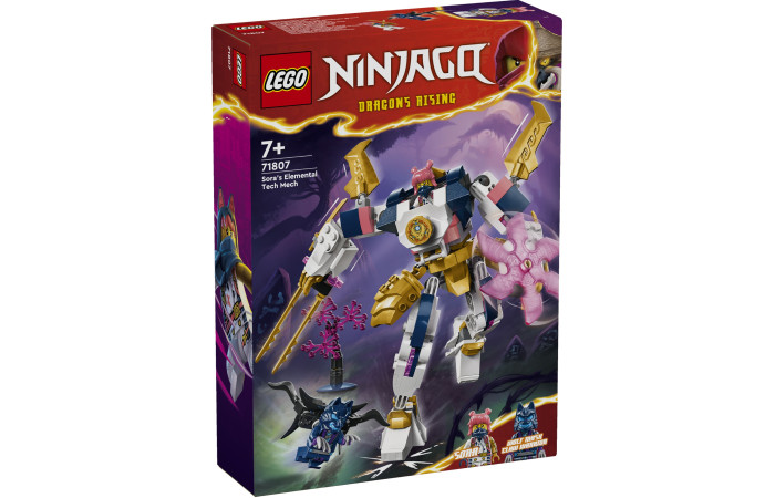 Конструктор LEGO NINJAGO Елементальний техномеханік Сори (71807).