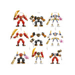 Конструктор LEGO NINJAGO Елементальний вогняний механізм Кая (71808).