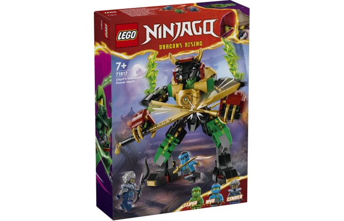 Конструктор LEGO NINJAGO Механізм стихійної сили Ллойда (71817).