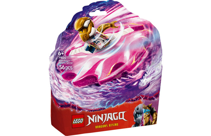 Конструктор LEGO NINJAGO Дракон Сорі Спін-джитсу (71824).