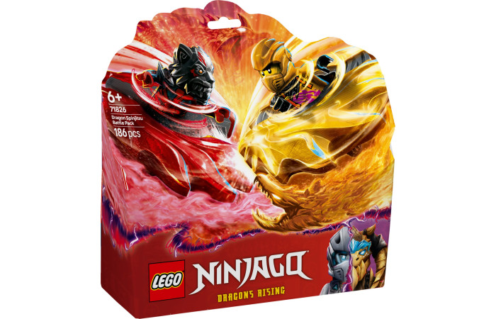 Конструктор LEGO NINJAGO Бойовий набір дракона спін-джитсу (71826).