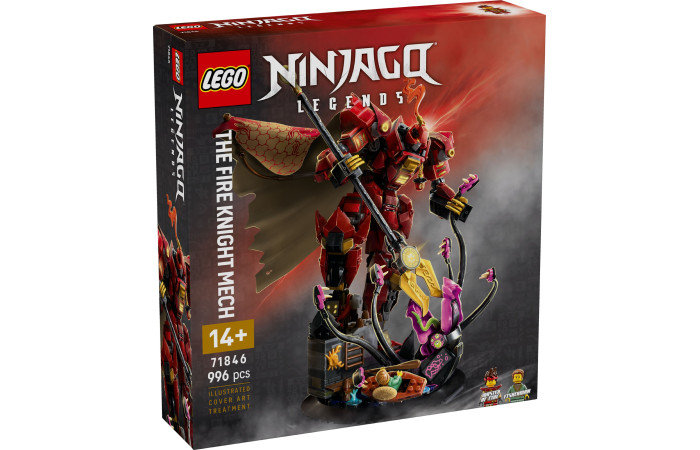 Конструктор LEGO NINJAGO Робот Вогняний лицар (71846).
