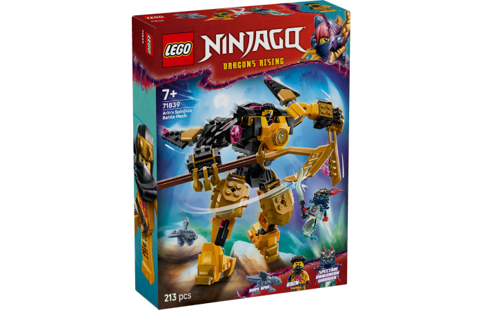 Конструктор LEGO NINJAGO Бойовий робот Кружитцу Аріна (71839).