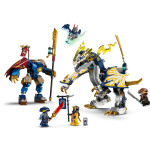 Конструктор LEGO NINJAGO Механічний драконячий вершник Плута (71843).