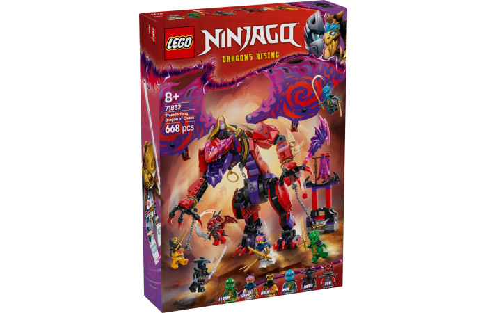 Конструктор LEGO NINJAGO Громовержець Дракон Хаосу (71832).